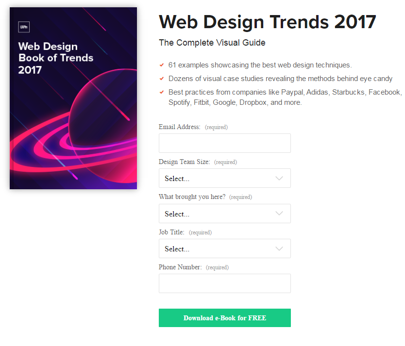 Conversion-focused web design
