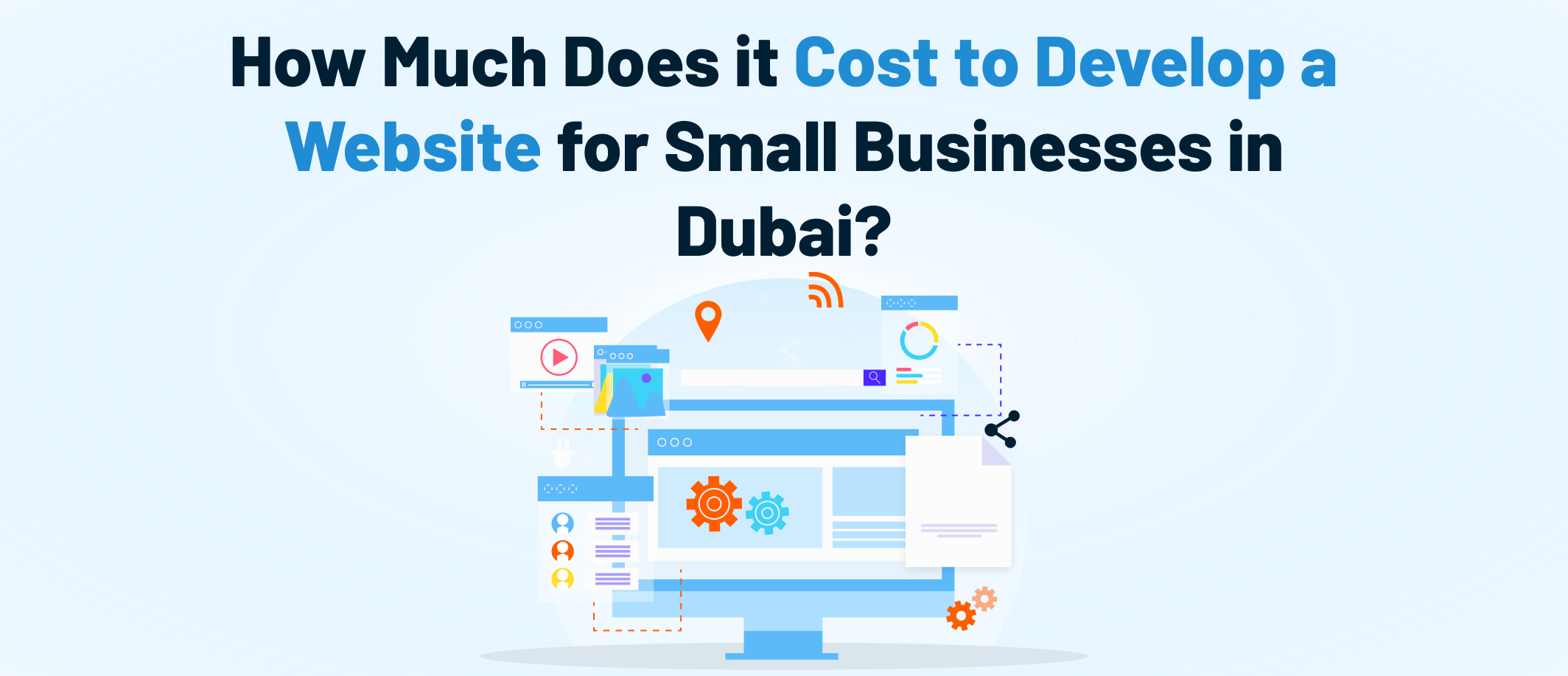 website development cost in dubai