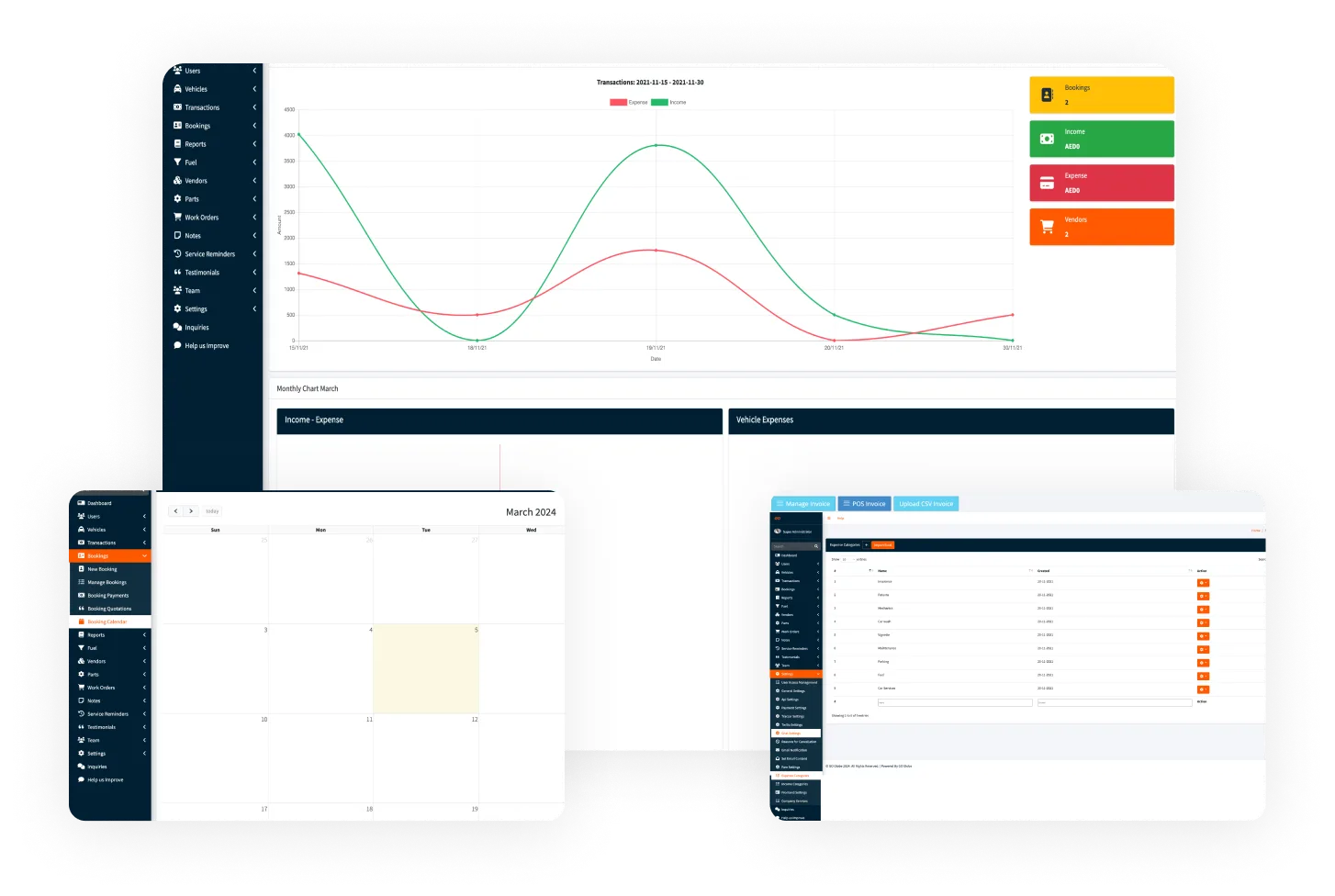Fleet management software