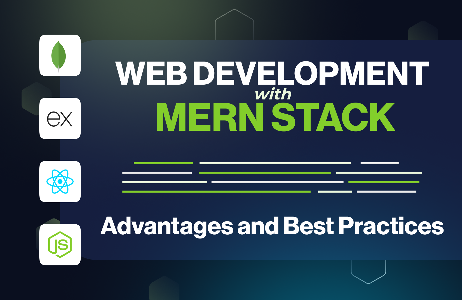 MERN Stack Web Development - A modern, scalable full-stack JavaScript solution.