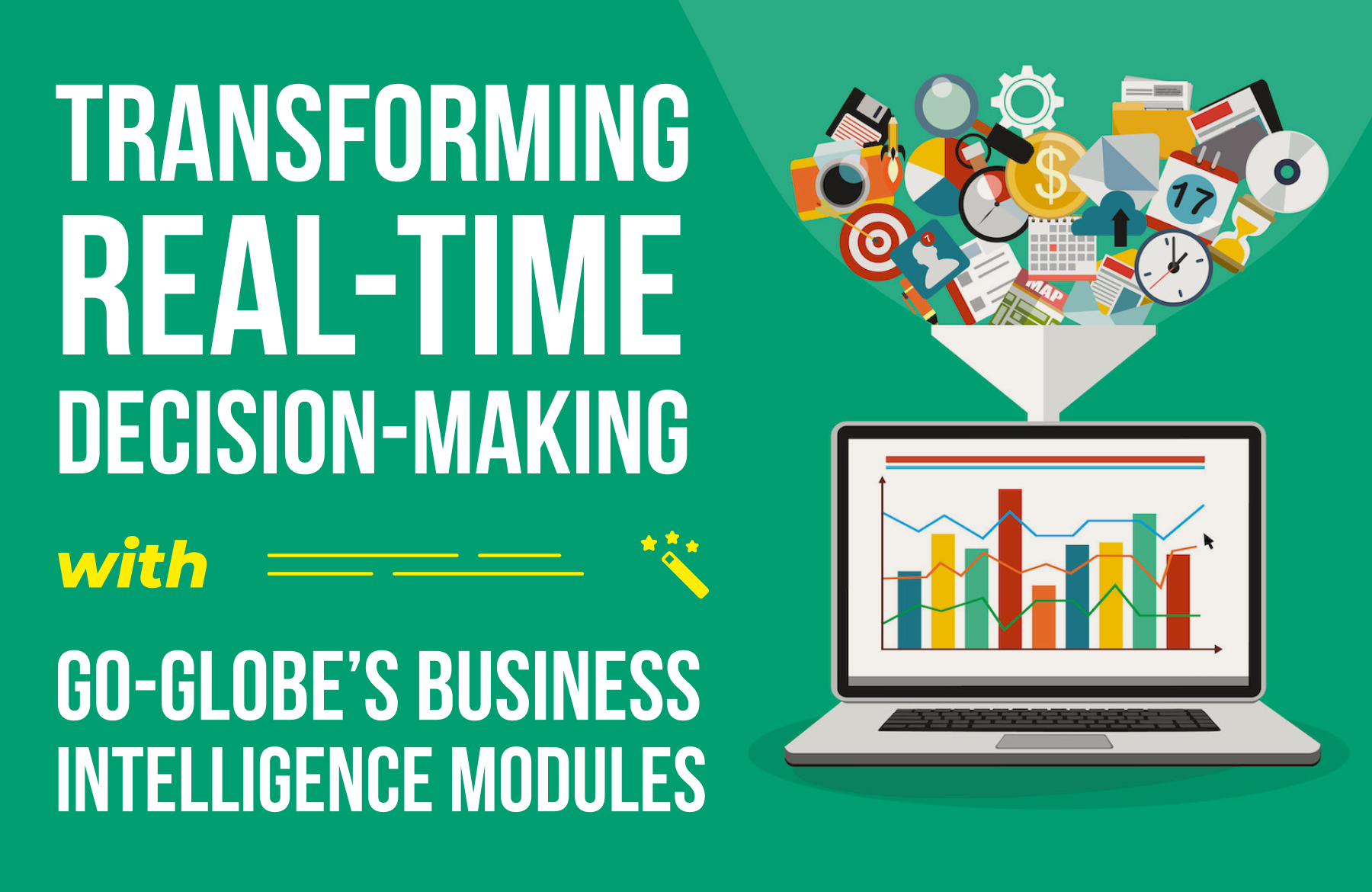 Dashboard showcasing real-time business analytics