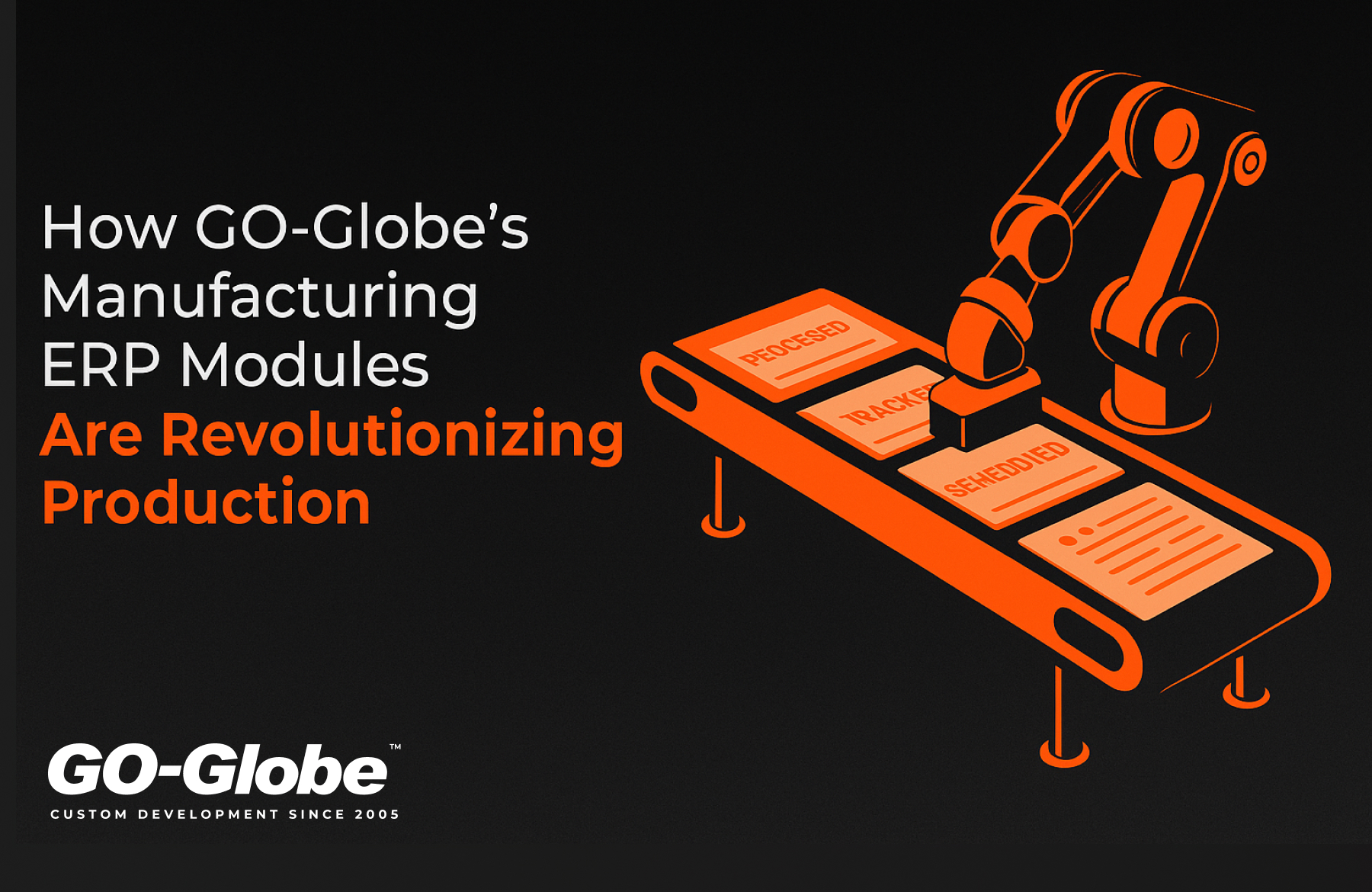 Modern dashboard showcasing key manufacturing ERP modules like inventory, production planning, and quality control.