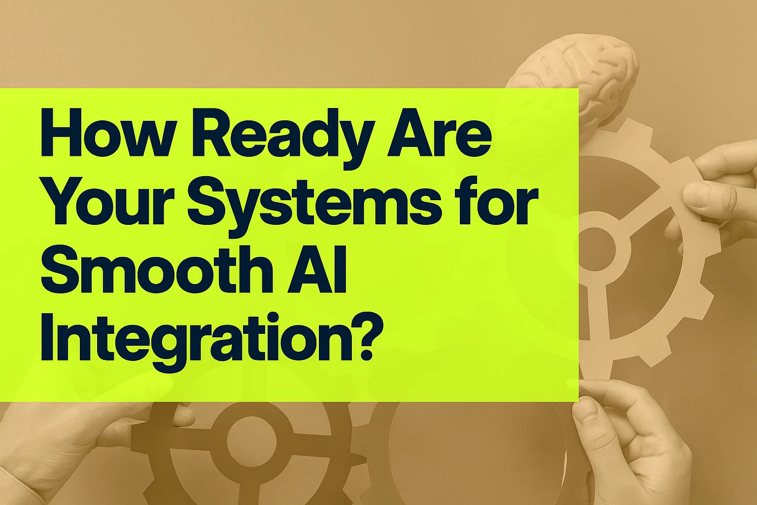 AI integration services powering intelligent automation systems