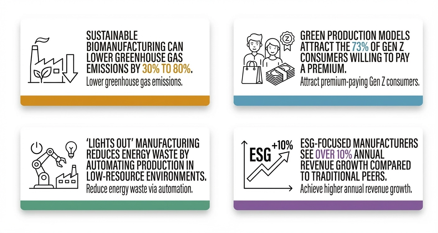 Manufacturing Production Sustainability Green ROI