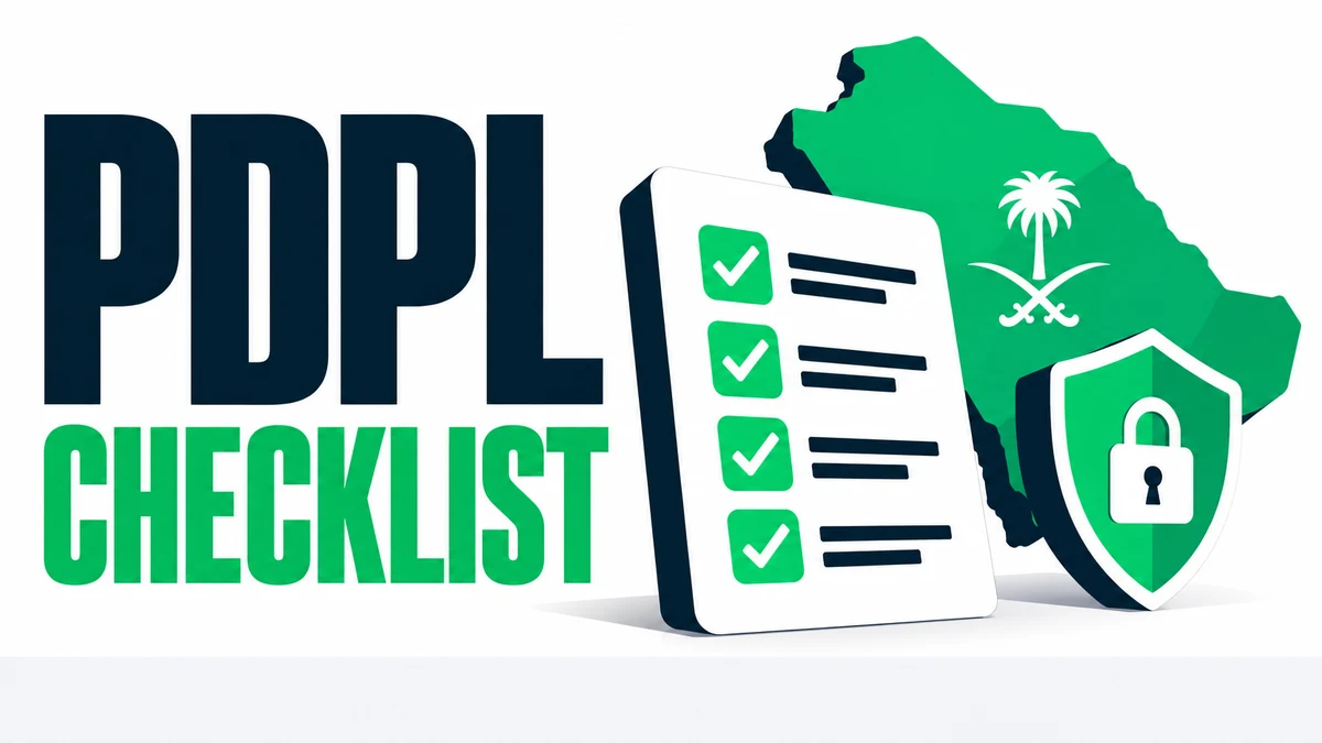 pdpl saudi compliance checklist preview green